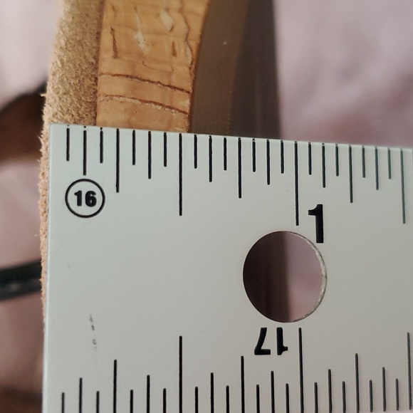 Clarks Women's Palima Palm Wedge Sandal in Black, Size 8 - Picture 9 of 11